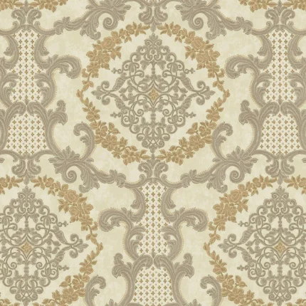 Beige Embossed Rumi Adawall Wallpaper 6802-1